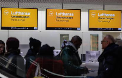 Novi štrajk u Njemačkoj: U srijedu kaos u zračnim lukama