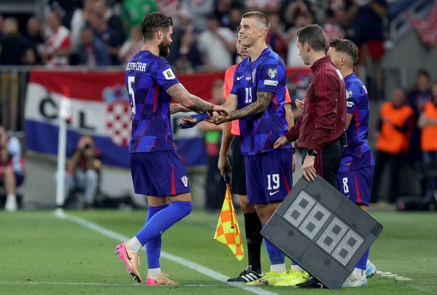 Osijek: Susret Hrvatske i Češke u kvalifikacijama za FIFA Svjetsko prvenstvo