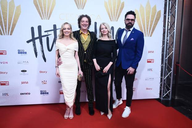 Zagreb: Dolazak poznatih na dodjelu glazbene nagrade Cesarica