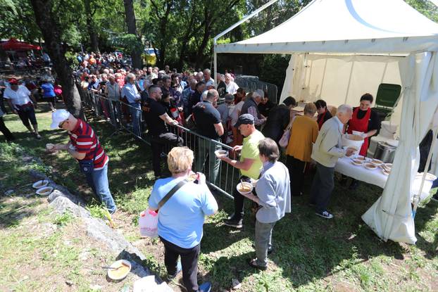 Rijeka: Prvomajska proslava na Trsatu