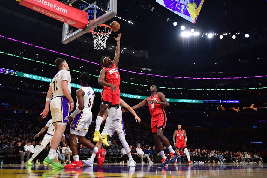 NBA: Houston Rockets at Los Angeles Lakers
