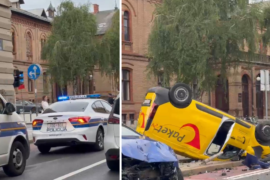 Prometna nesreća u Zagrebu