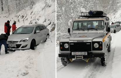 Navigacija ih umjesto u Albaniju odvela u snijeg na Velebitu, bili su zakopani do dolaska HGSS-a