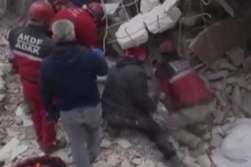 pad ruševina na spasioce u turskoj