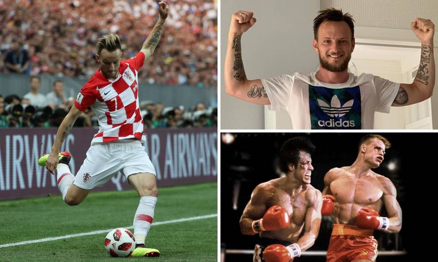 Rakitić: Uoči Rusije sam gledao Rockyja kako tuče Ivana Dragu
