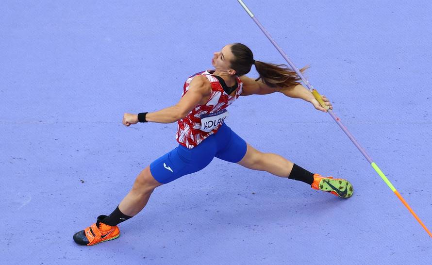 Athletics - Women's Javelin Throw Qualification-Gp B