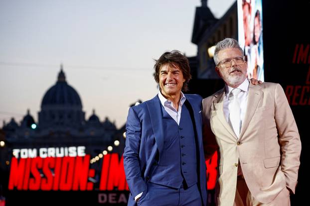 World premiere of "Mission: Impossible - Dead Reckoning", in Rome
