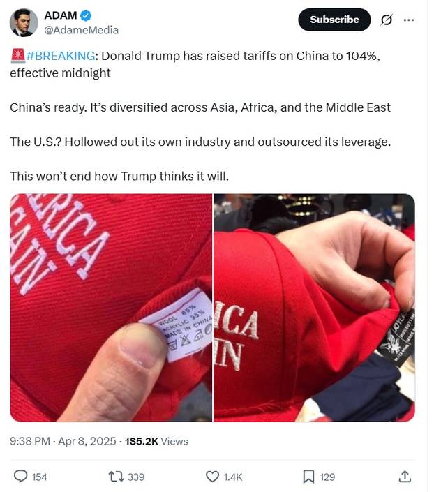 FOTO Kinezi brutalno sprdaju Amerikance: 'Ovako će izgledati njihova proizvodnja! Ha, ha, ha'