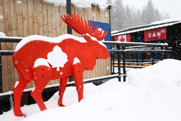 Milano Cortina 2026 Winter Olympics - Press Visit at the Olympic and Paralympic Athletes' Village