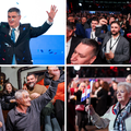 FOTO Evo kako se sinoć slavila pobjeda Zorana Milanovića od Zagreba do Glavica kraj Sinja