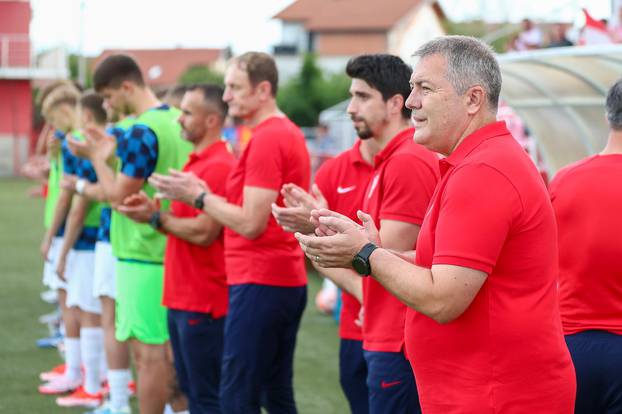 U Sesvetama odigrana nogometna utakmica U-21, Hrvatska - Švedska