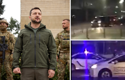 VIDEO Snimke kruže Twitterom: Ovo je mjesto gdje se nepoznati vozač zabio u Zelenskog?