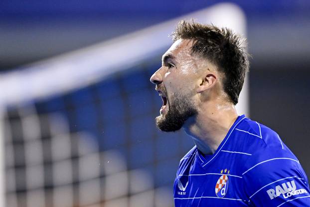 Zagreb: Dion Drena Beljo zabio gol za 1:0 protiv Fenerbahce F.K. u 1. kolu Europske lige