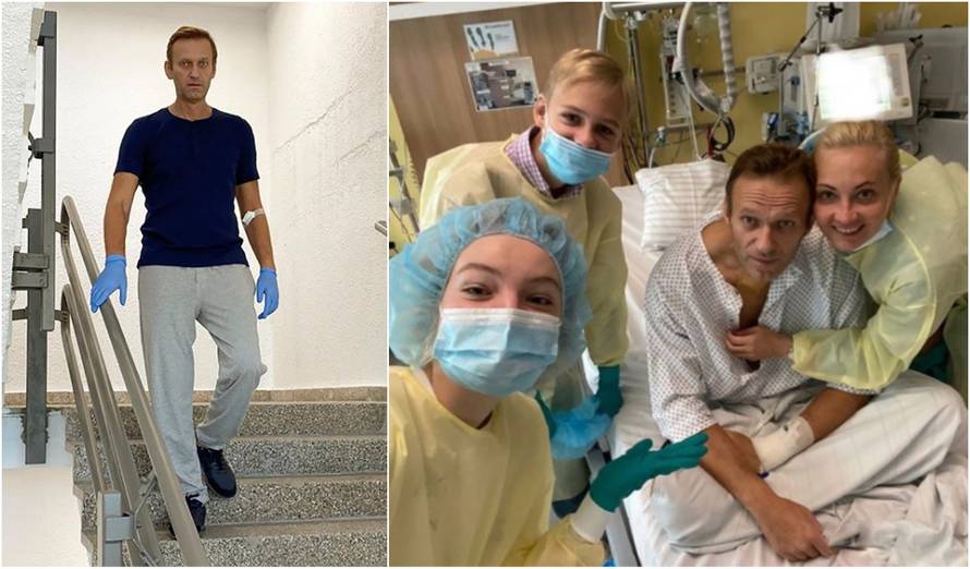 Navaljni otpušten iz bolnice: 'Moguć je i potpuni oporavak!'