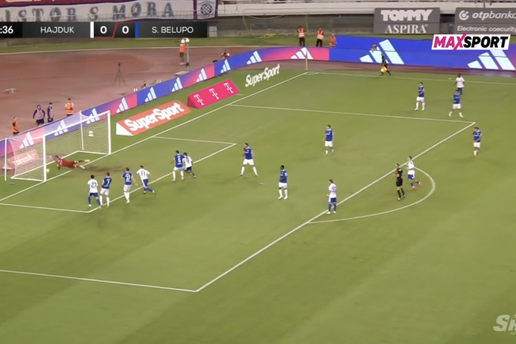 VIDEO Gol Dalissona i dirljiva poruka Torcide obilje&zcaron;ili su novu pobjedu Spli&cacute;ana na Poljudu