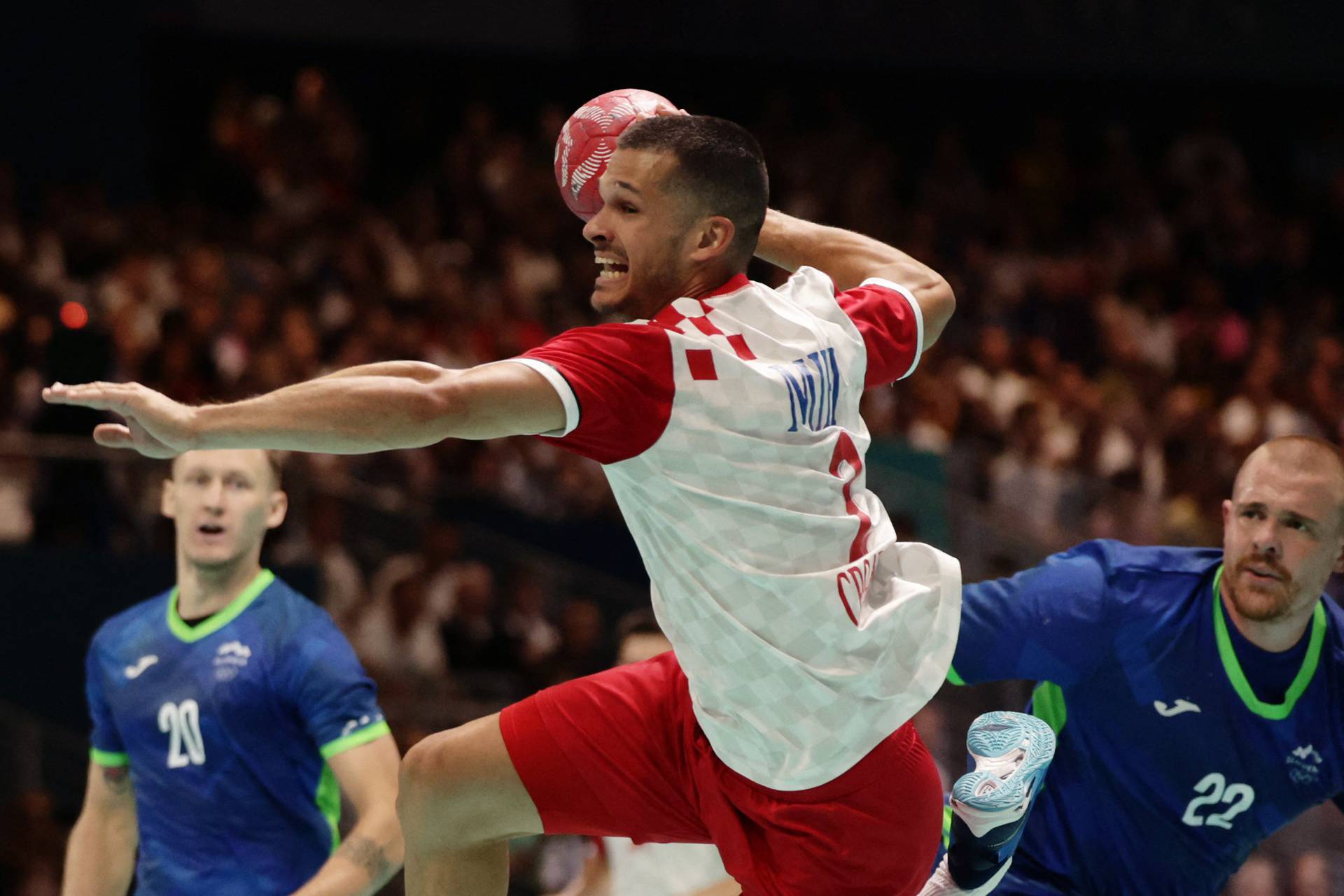 Handball - Men's Preliminary Round Group A - Slovenia vs Croatia