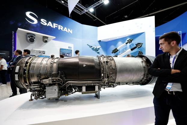 55th Paris Air Show at Le Bourget Airport near Paris