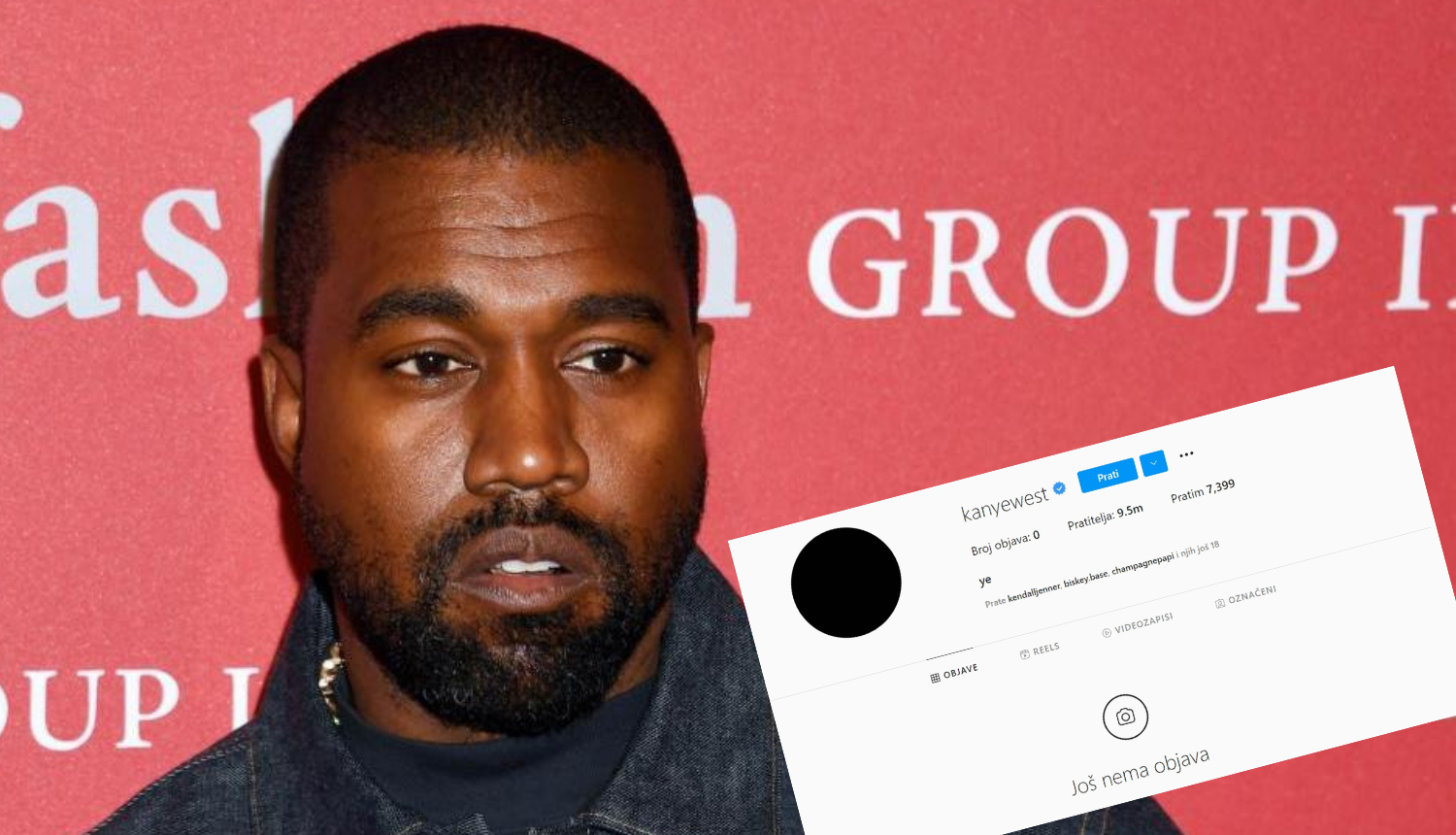 Zar opet? Kanye West obrisao je sve objave sa Instagram profila