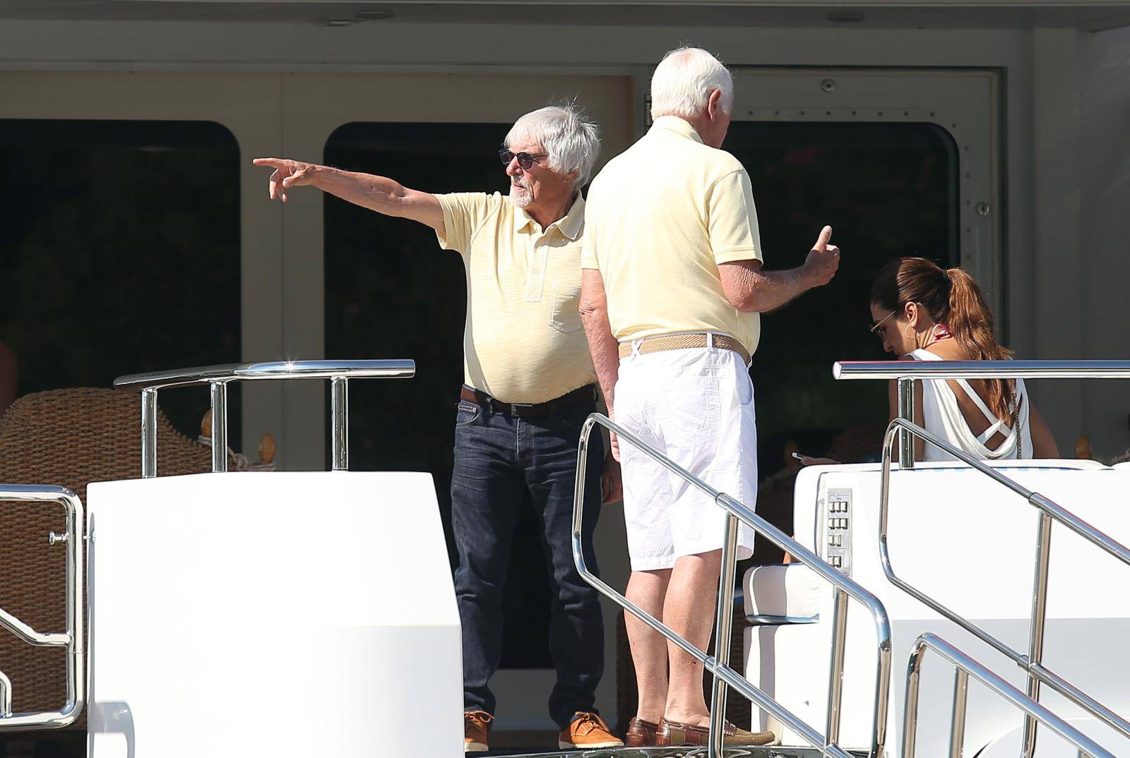 Bernie Ecclestone sa suprugom Fabianom Flosi posjetio Å ibenik