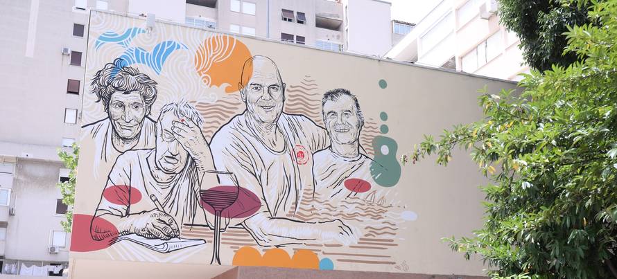 U Splitu osvanuo grafit posvećen Ćubiju, Smoji, Runjiću i Mosoru