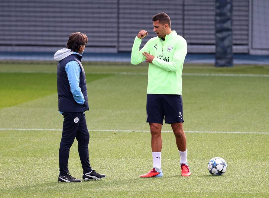 UEFA Champions League - Manchester City Training