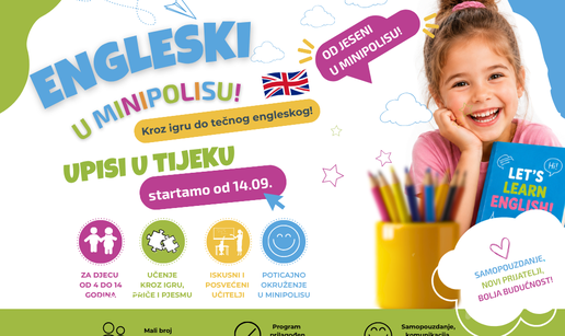 MiniPolis pokre&cacute;e English Academy&ndash;jedinstveni program u Zagrebu koji djecu u&ccaron;i engleski