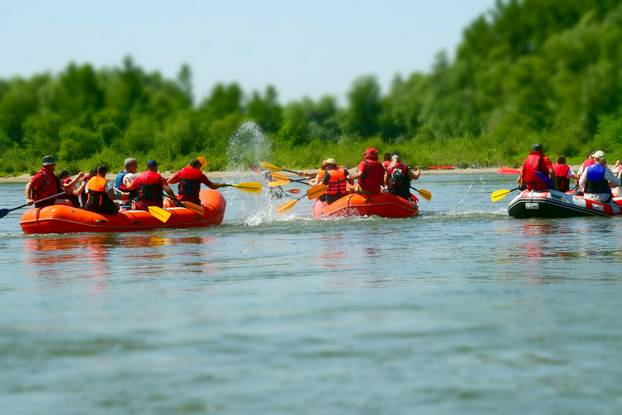 Rafting Hrvatskom Amazonom - Drava 2025. od legradskog ušća Mure u Dravu do Ješkova