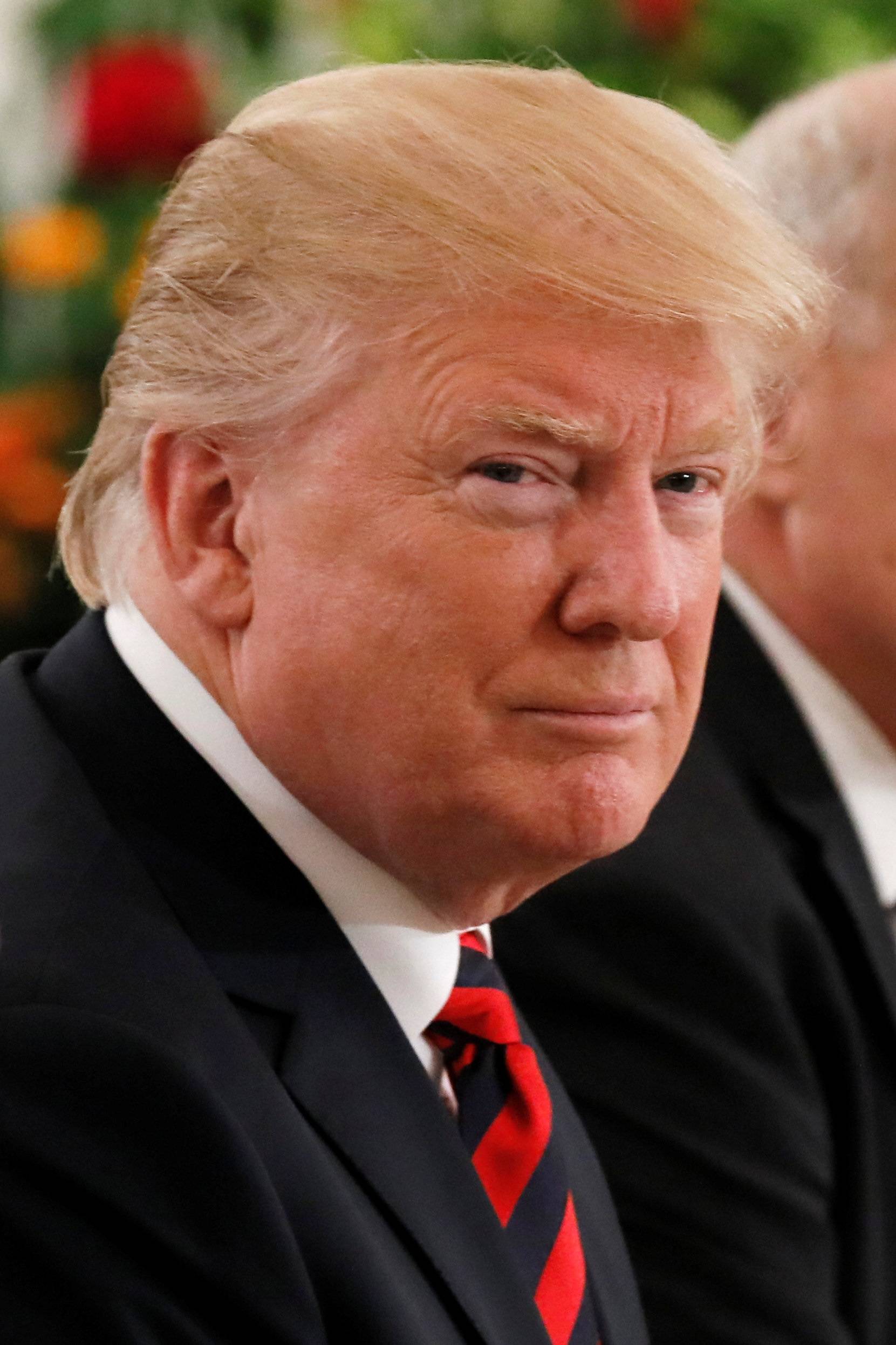 U.S. President Trump aattends a working lunch with Singapore's PM Lee at the Istana in Singapore