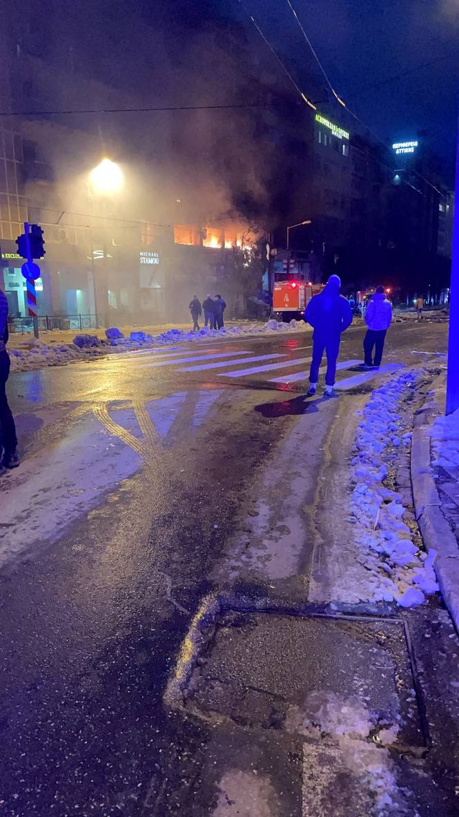 Blast in Greek capital damages buildings, one injured