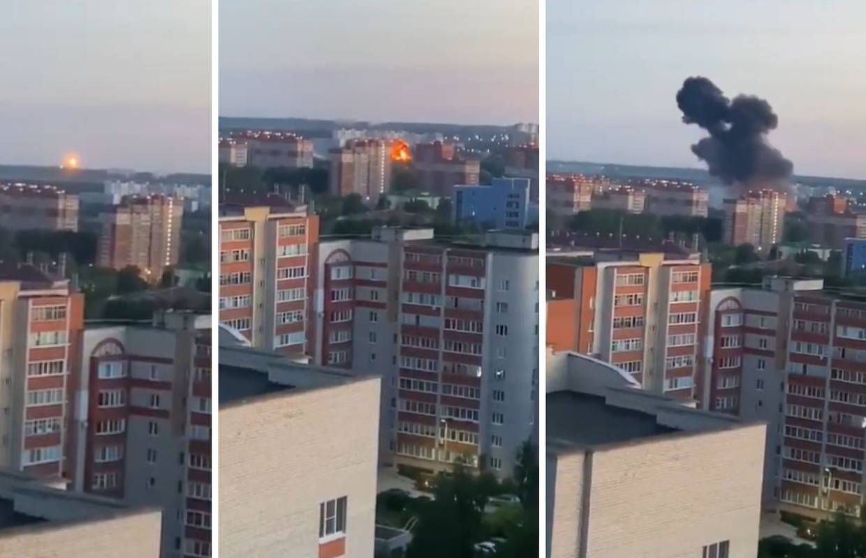 VIDEO Pogledajte kako je pao ruski avion, gorio je već u zraku