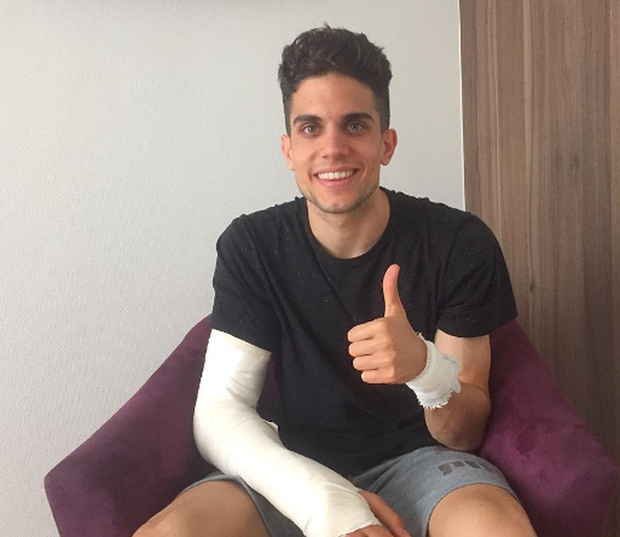 Bartra poručio da mu je dobro; Westfalen mu poslao podršku...