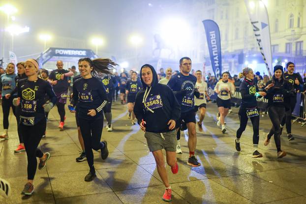 Održan 14. Zagreba?ki no?ni cener na kojem je sudjelovalo oko 3000 trka?a