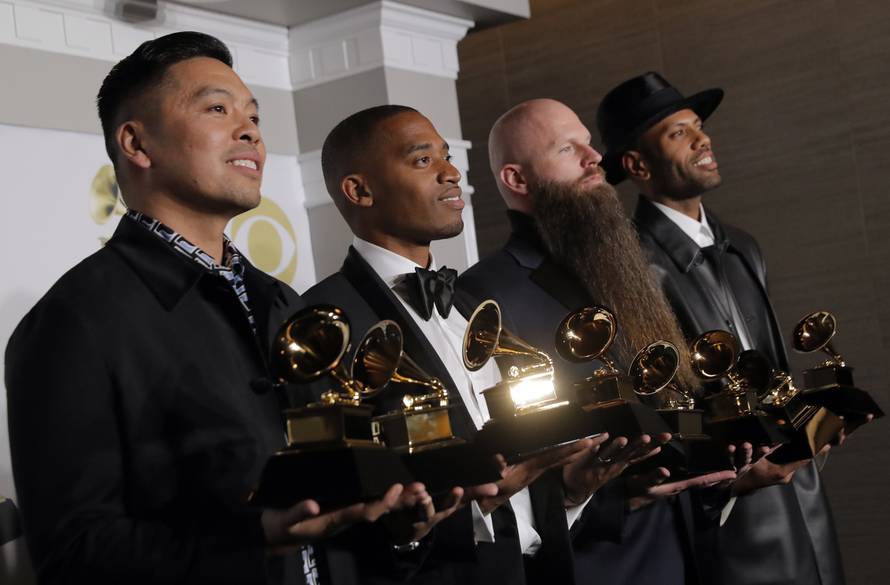 60th Annual Grammy Awards â Photo Room â New York
