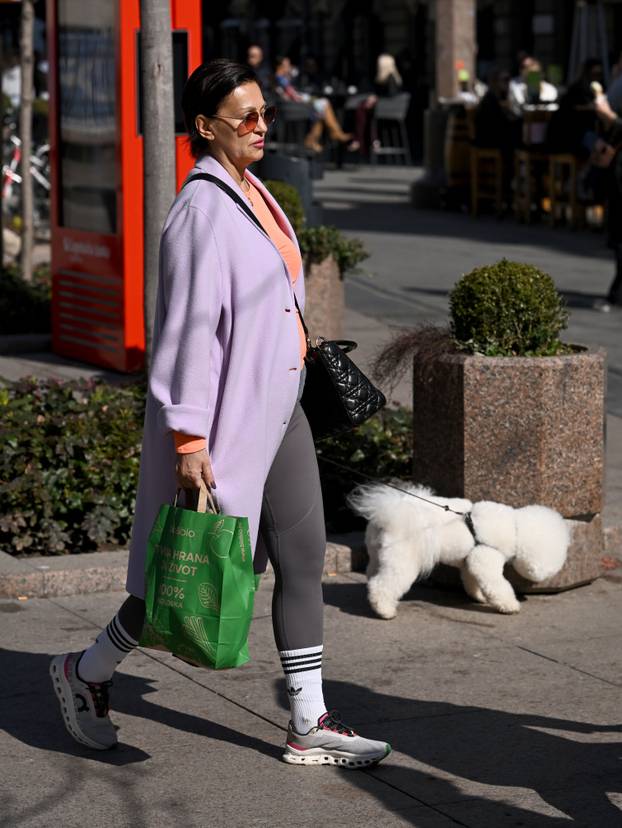 Zagreb: Nina Badri&cacute; prošetala gradom