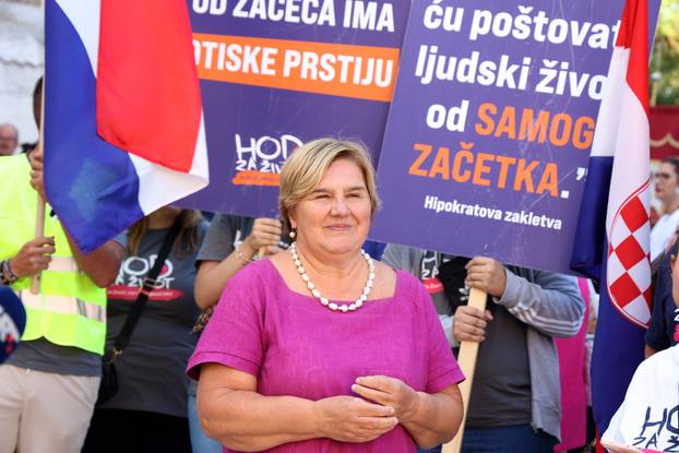 Prvi put u Šibeniku održan Hod za život