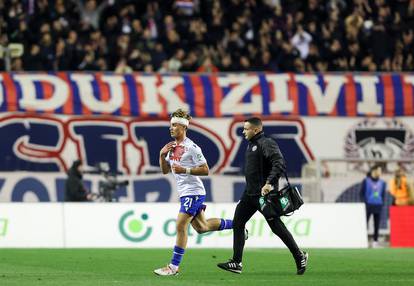 FOTO Pukštas kao Gascoigne: Pukla mu arkada, krvario opet i opet... Ali nije htio izaći iz igre