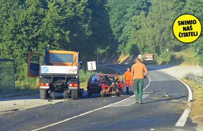 FOTO Teška nesreća kod Slunja