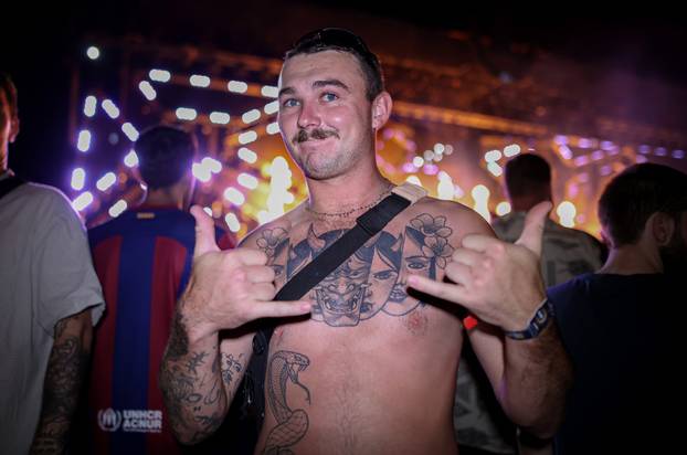 Split: Treca vecer Ultra Europe Festivala - tatto