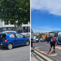 FOTO Kr&scaron; i lom u Splitu: Sudar pet vozila, dvoje je ozlije&dstrok;enih