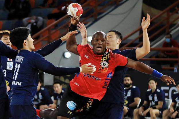 2021 IHF Handball World Championship - Preliminary Round Group C - Japan v Angola