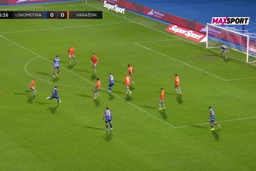 Gol Lokomotive protiv Varaždina