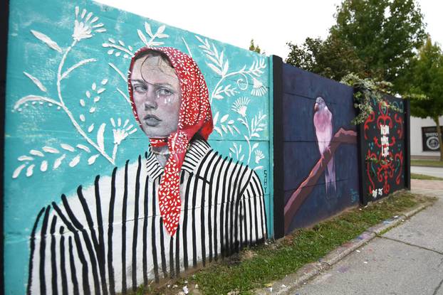 Koprivnica: Gradske površine obogaćene su novim muralima nakon Street Art Festivala