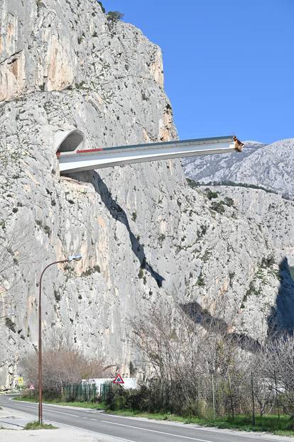 Omiš: Napredak gradnje najkompleksnijeg mosta u Hrvatskoj