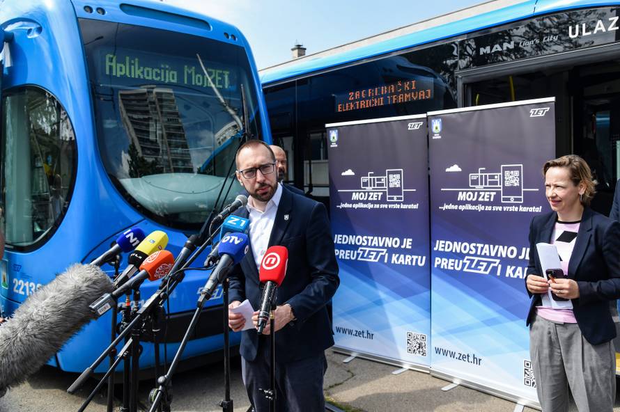 Zagreb: Predstavljanje mobilne aplikacije "Moj ZET"