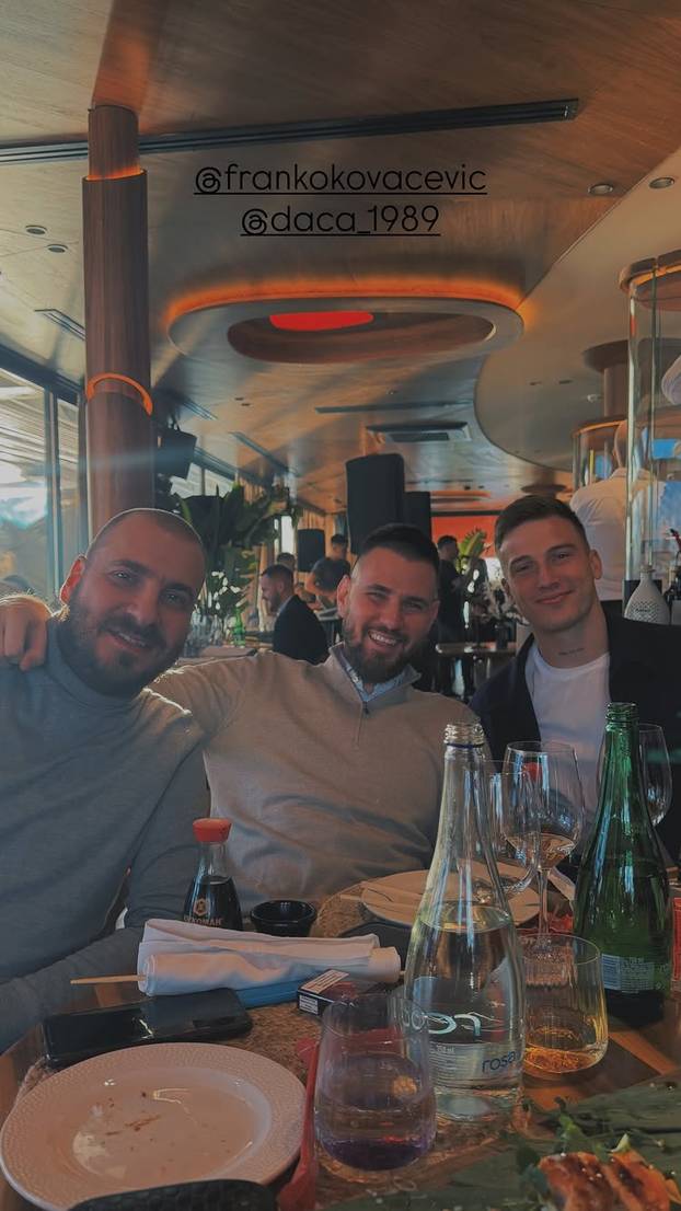 FOTO Točilo se, ljubilo i trošilo: Pogledajte kako su hrvatski sportaši ušli u novu godinu