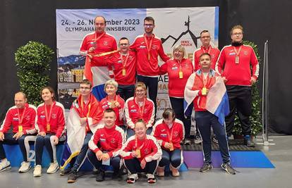 Žetva medalja Hrvatske na EP-u u Austriji: Osvojili 14 medalja!