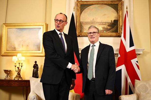 German Chancellor Merz visits London