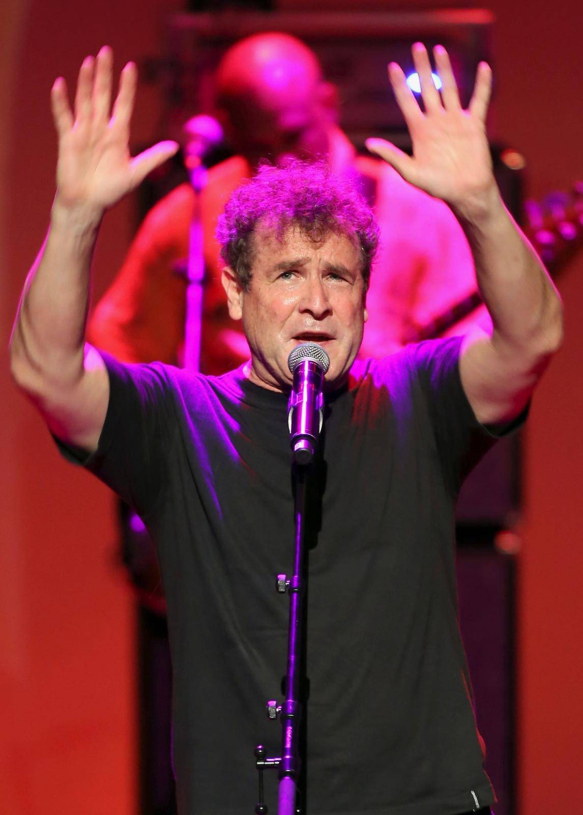FILE PHOTO: South African singer Johnny Clegg performs during the South Africa Gala night at the Monte Carlo opera