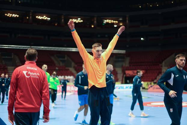 Malmo: Trening hrvatske reprezentacije uoči sutrašnje utakmice protiv Švicarske