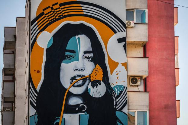 Mural festival, in Kosovo